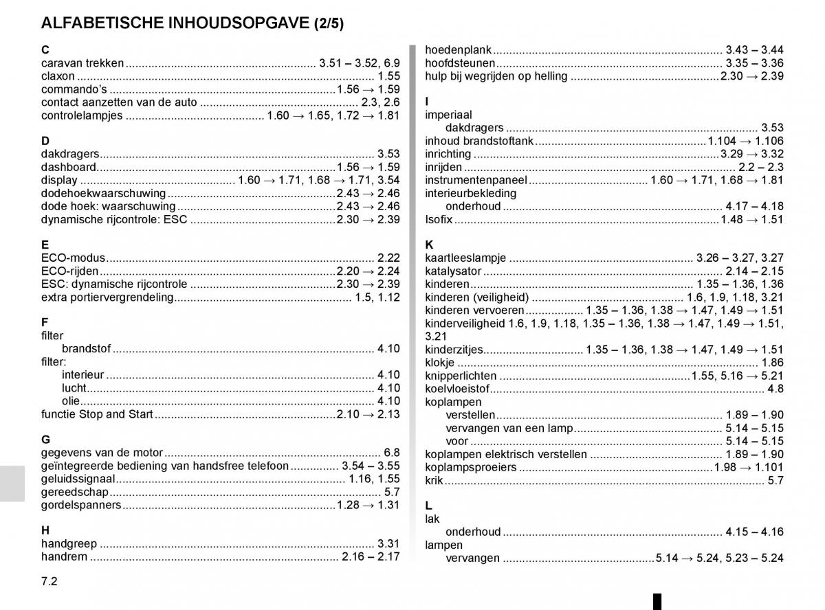 Renault Megane IV 4 handleiding / page 334