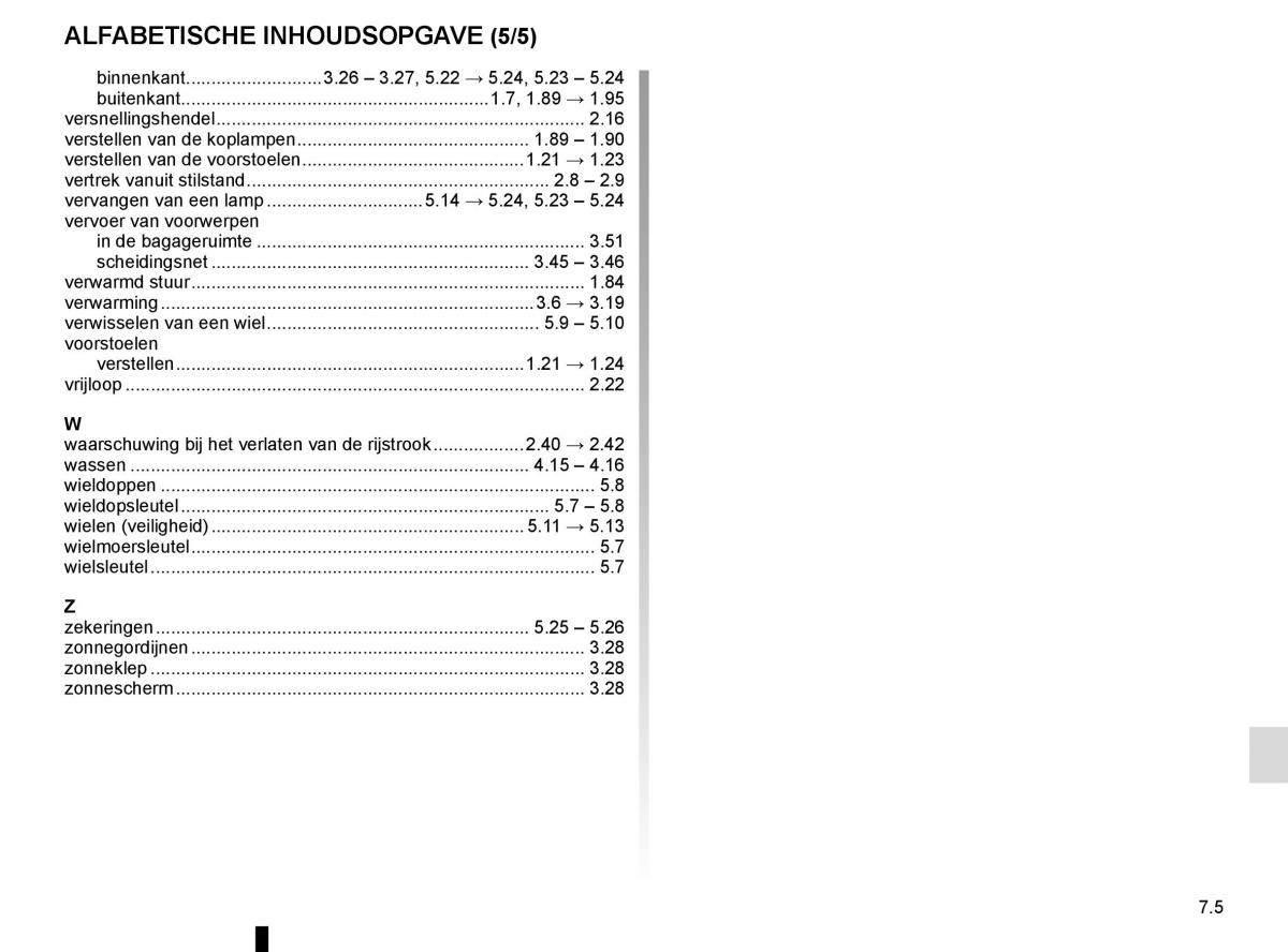 Renault Megane IV 4 handleiding / page 337