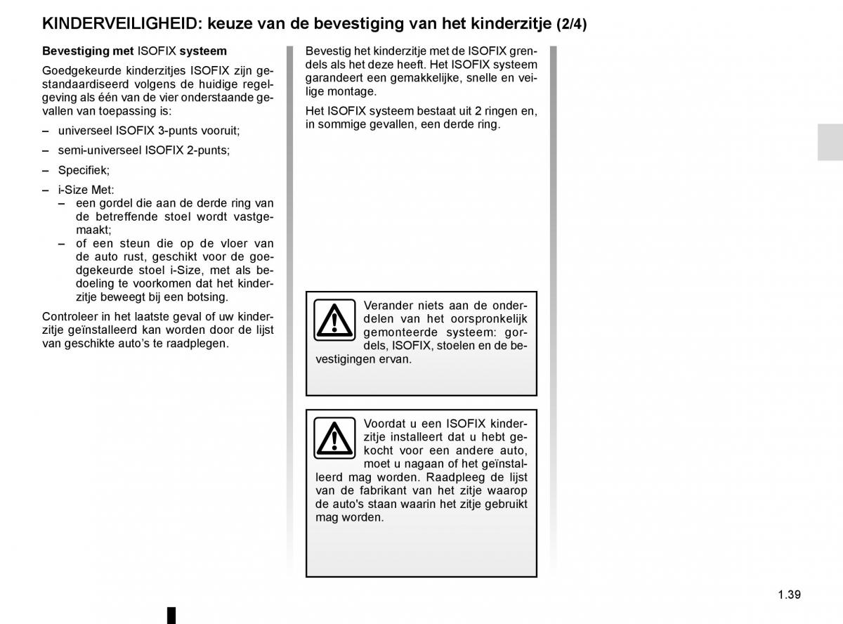 Renault Megane IV 4 handleiding / page 45