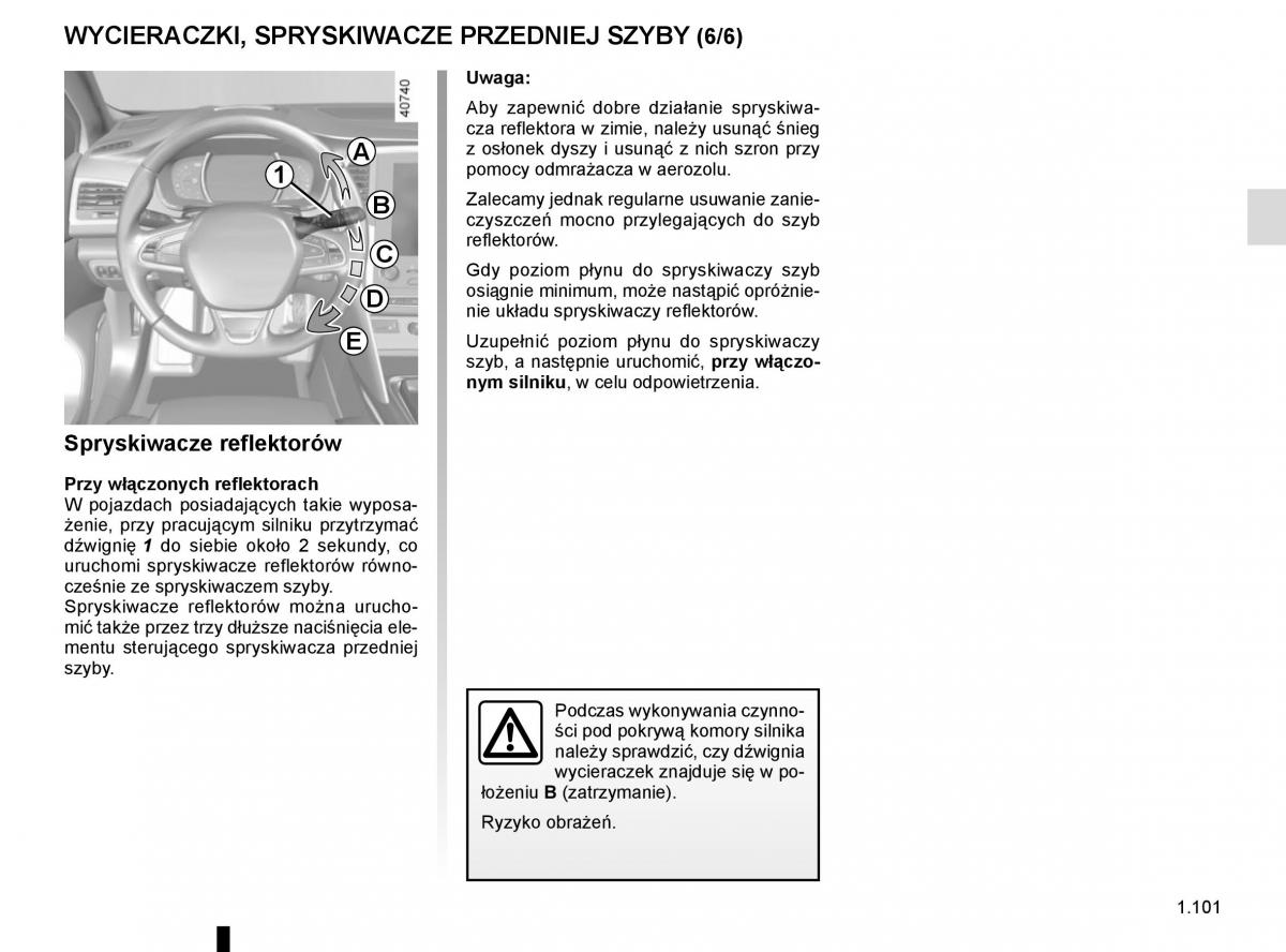 Renault Megane IV 4 instrukcja obslugi / page 107