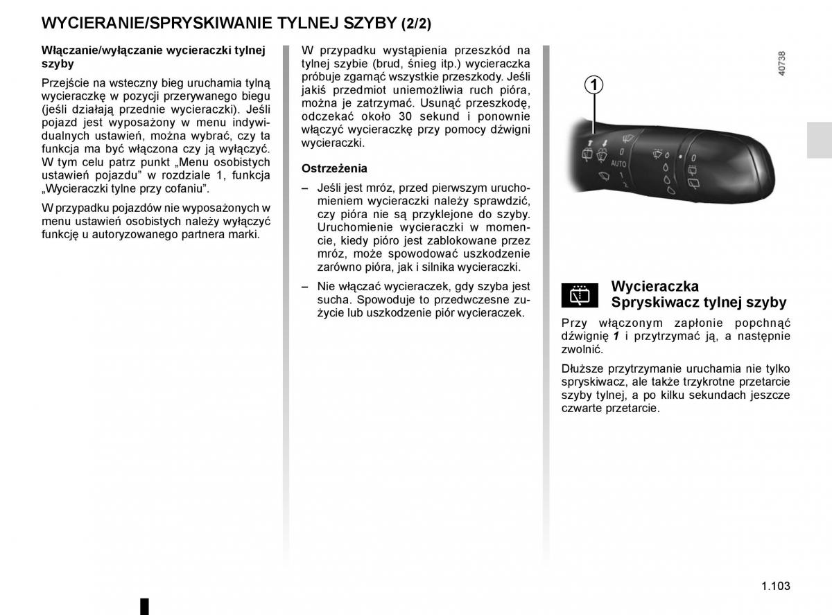 Renault Megane IV 4 instrukcja obslugi / page 109