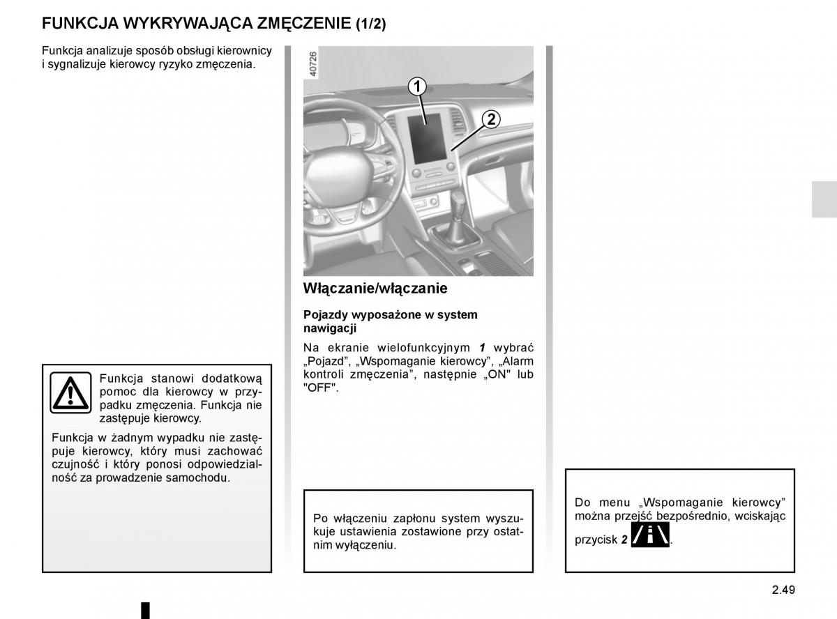 Renault Megane IV 4 instrukcja obslugi / page 161