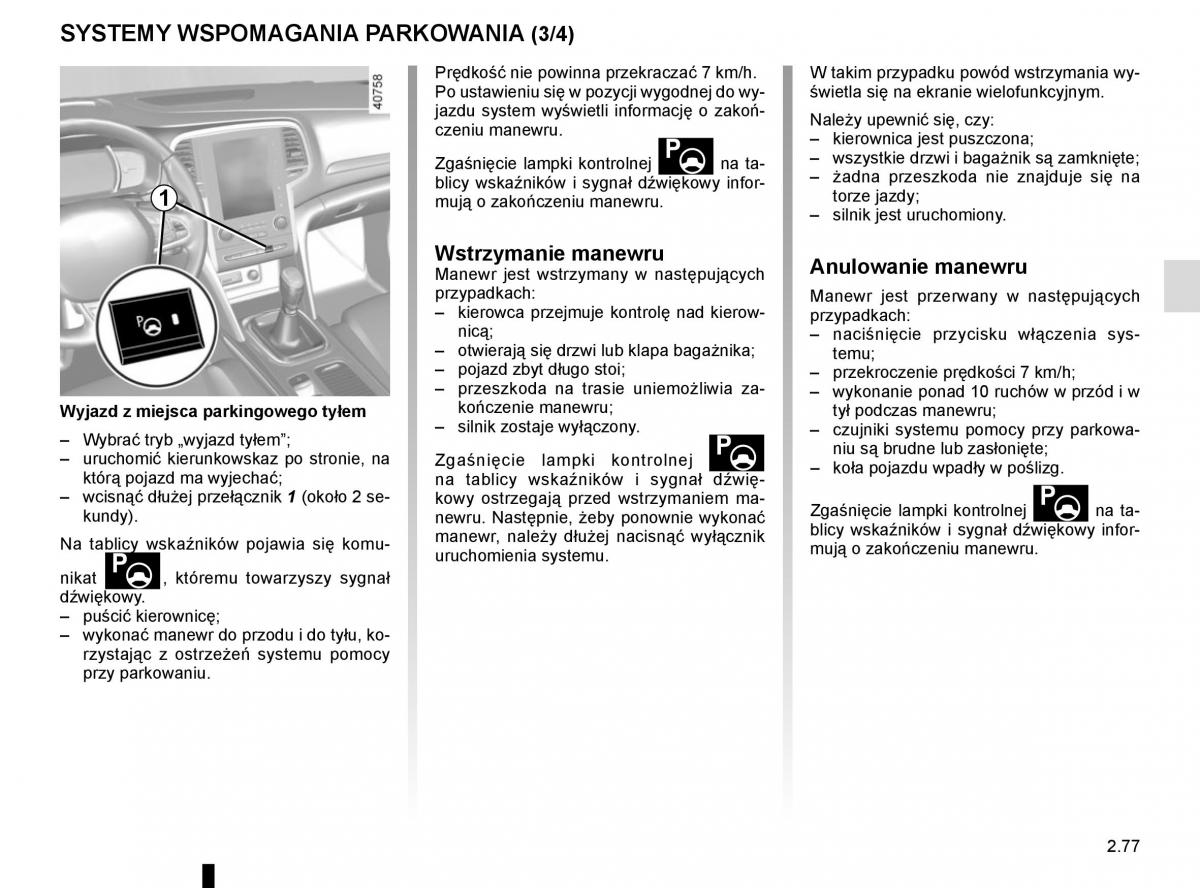 Renault Megane IV 4 instrukcja obslugi / page 189