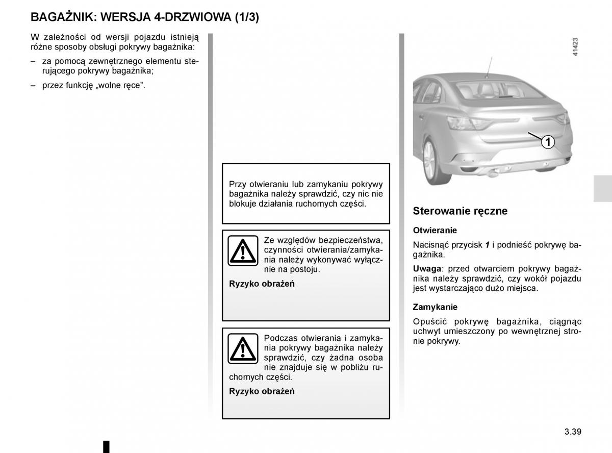 Renault Megane IV 4 instrukcja obslugi / page 233