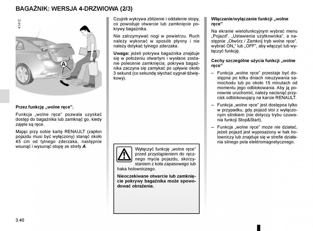 Renault Megane IV 4 instrukcja obslugi / page 234