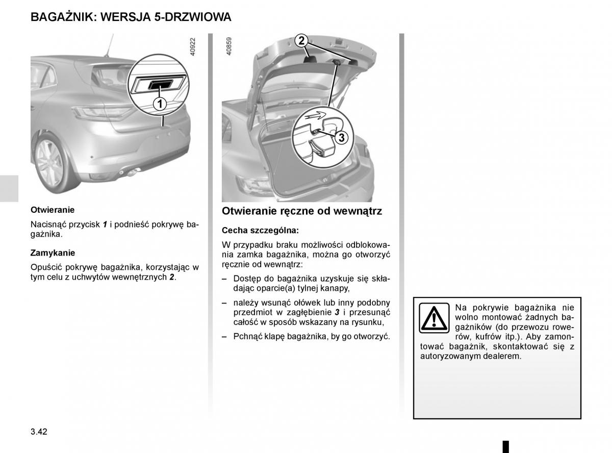 Renault Megane IV 4 instrukcja obslugi / page 236