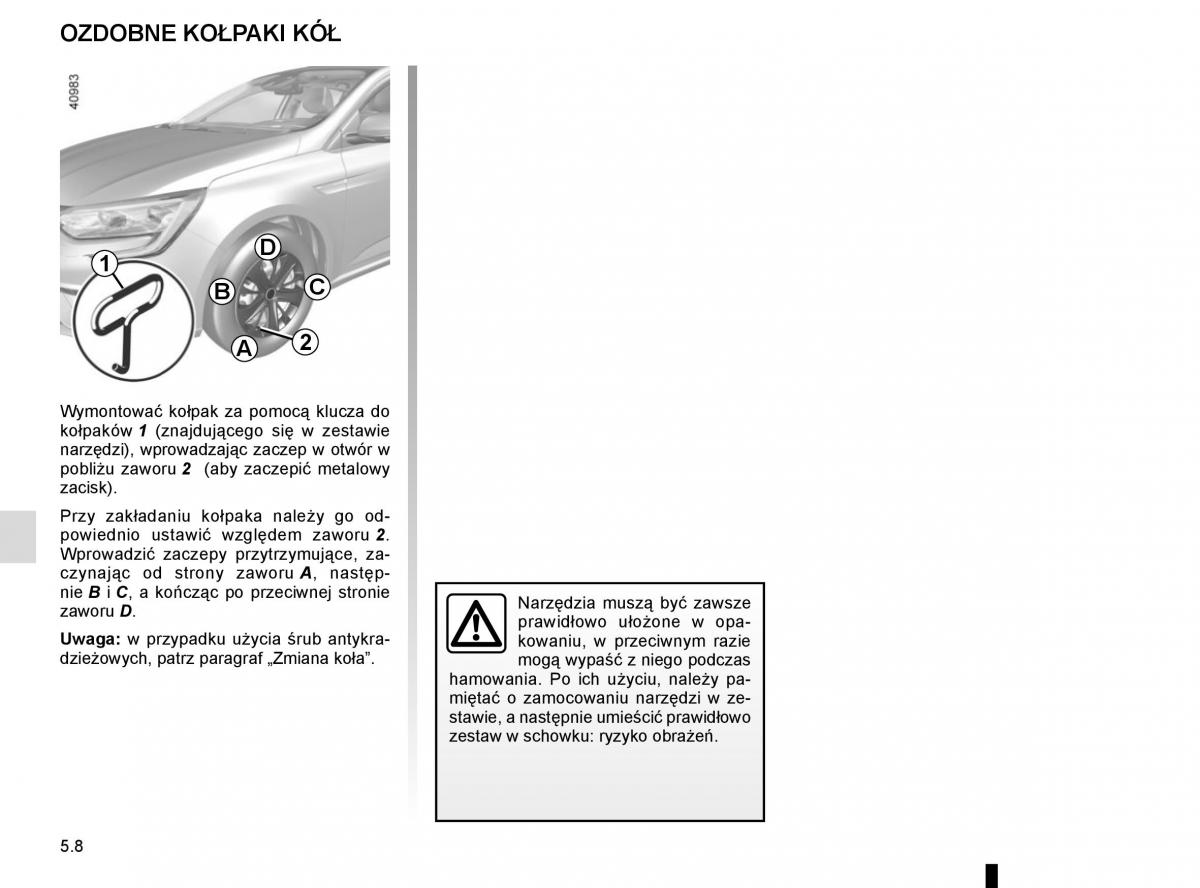 Renault Megane IV 4 instrukcja obslugi / page 276