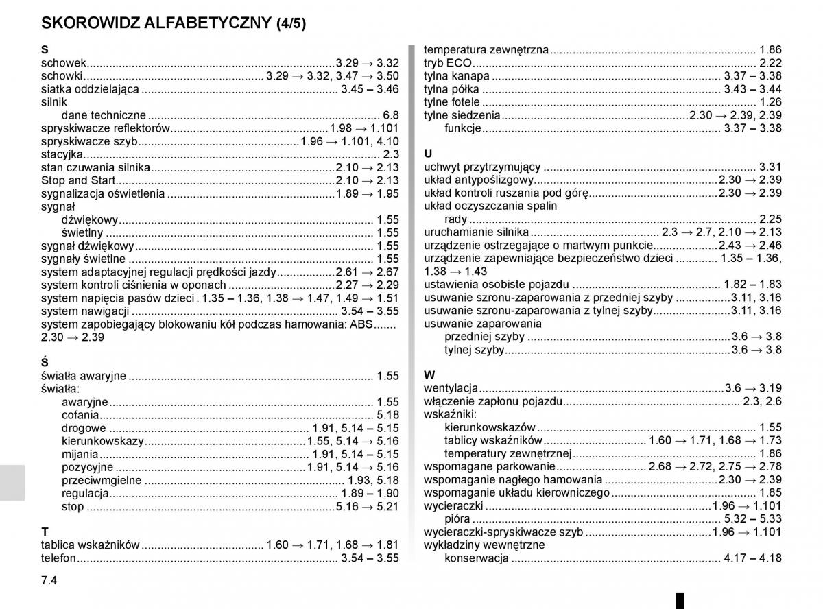 Renault Megane IV 4 instrukcja obslugi / page 336