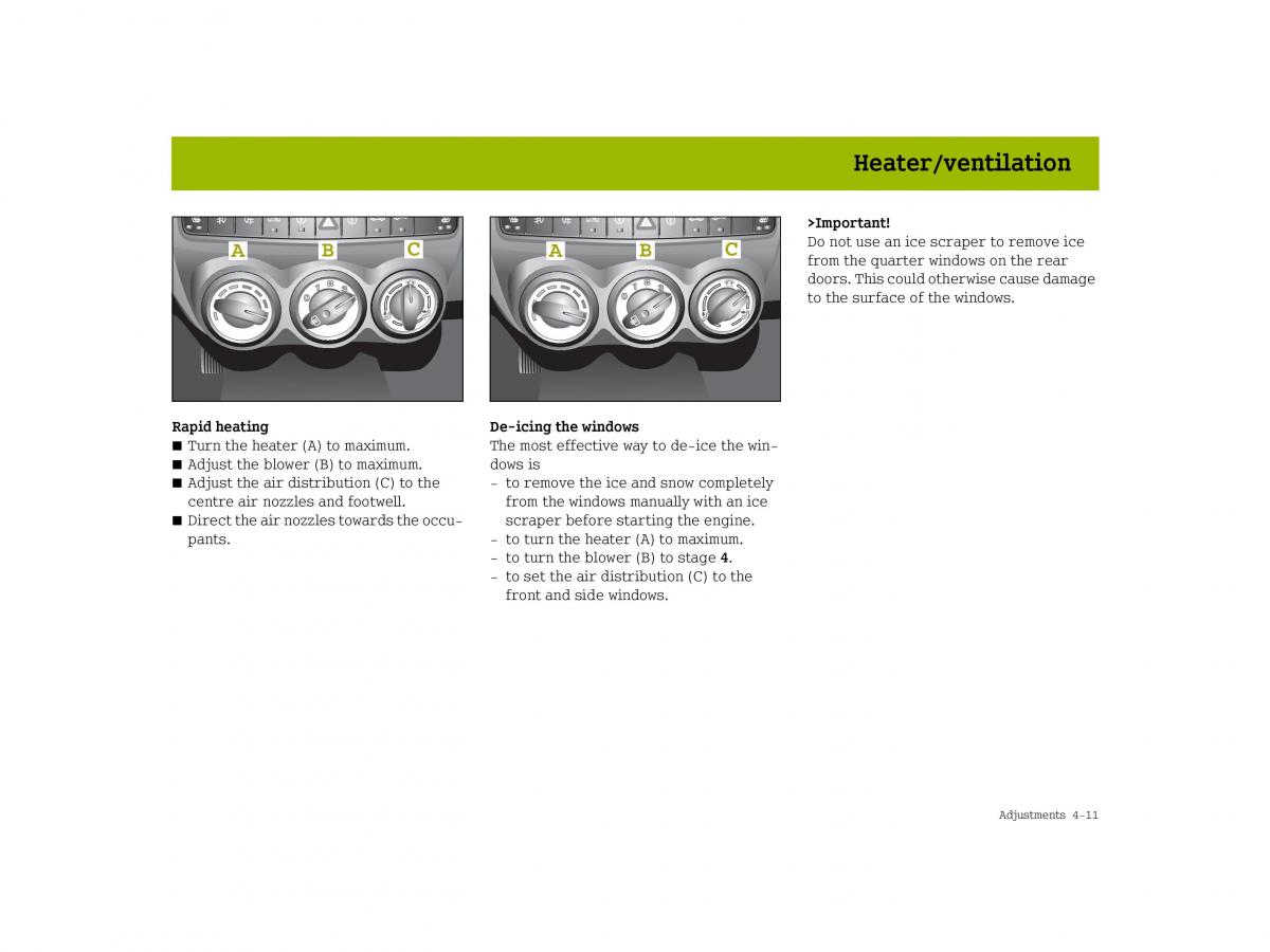 Smart Forfour I 1 owners manual / page 99