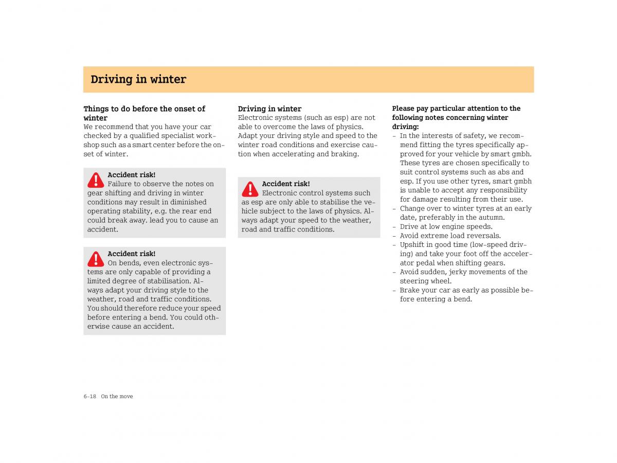 Smart Forfour I 1 owners manual / page 134