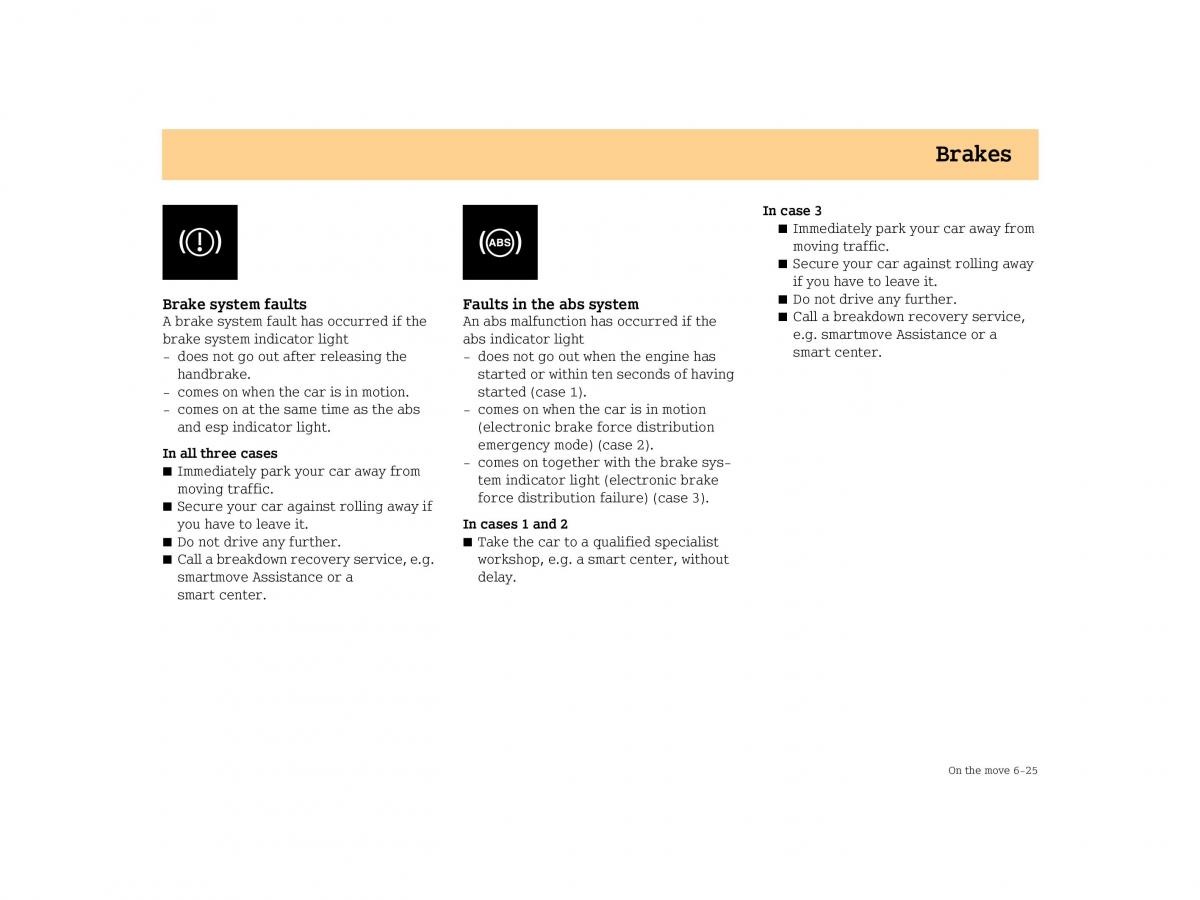 Smart Forfour I 1 owners manual / page 141