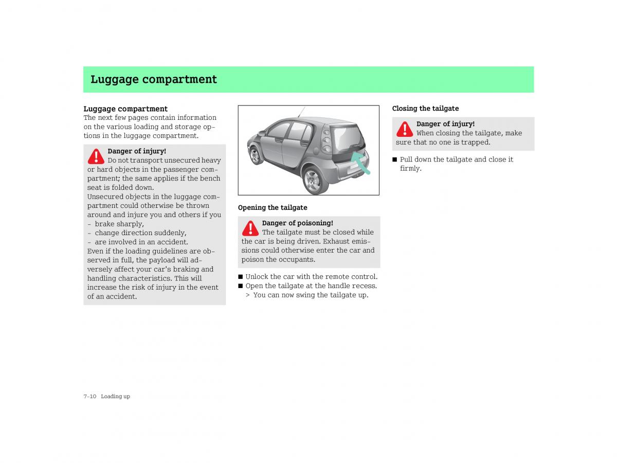 Smart Forfour I 1 owners manual / page 162