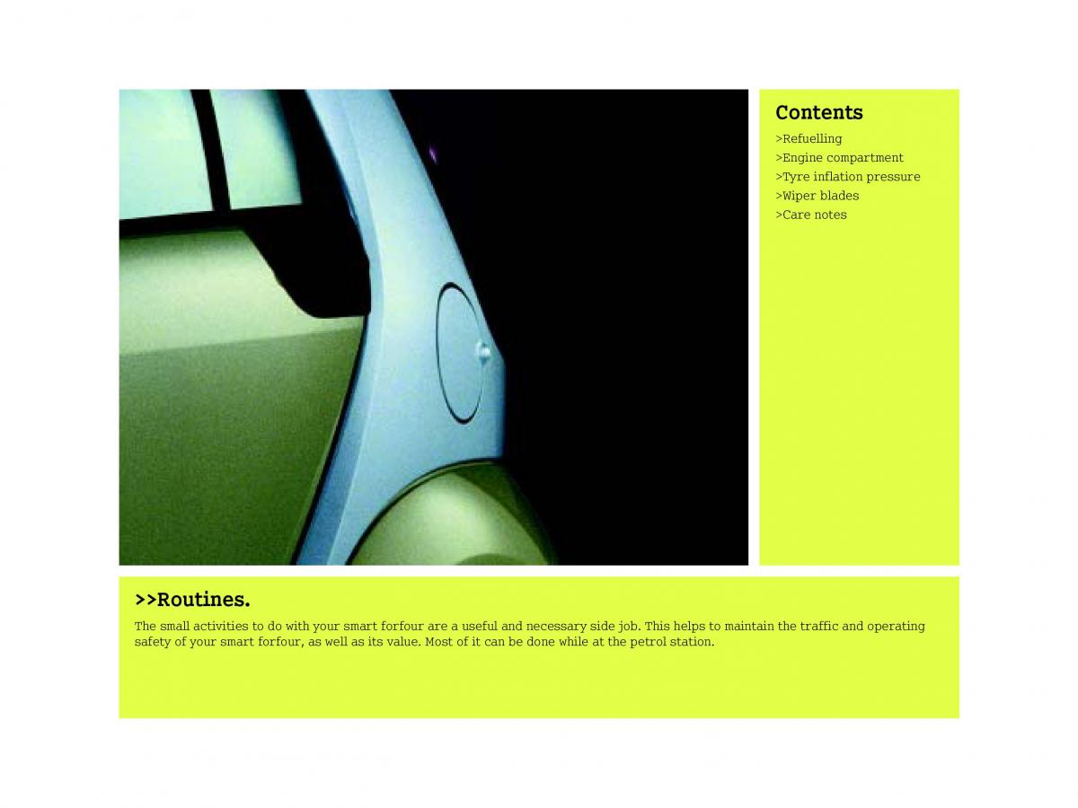 Smart Forfour I 1 owners manual / page 177