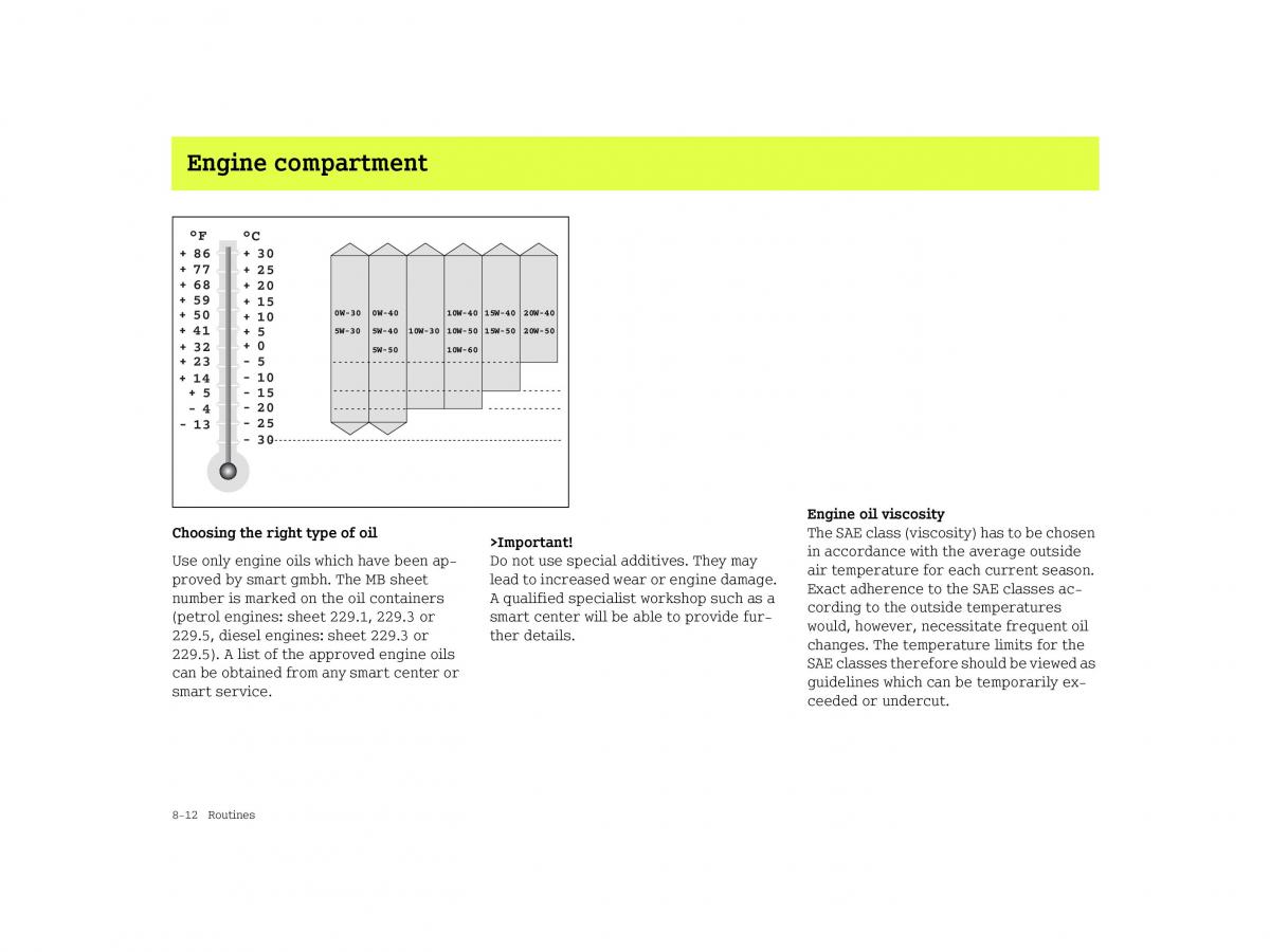 Smart Forfour I 1 owners manual / page 188