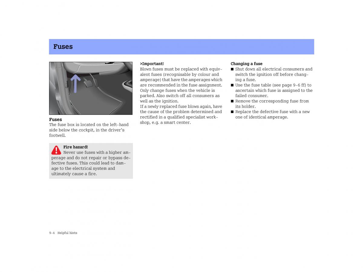 Smart Forfour I 1 owners manual / page 208