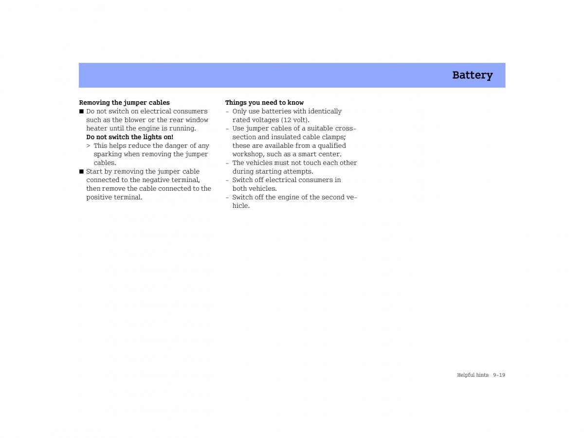 Smart Forfour I 1 owners manual / page 223