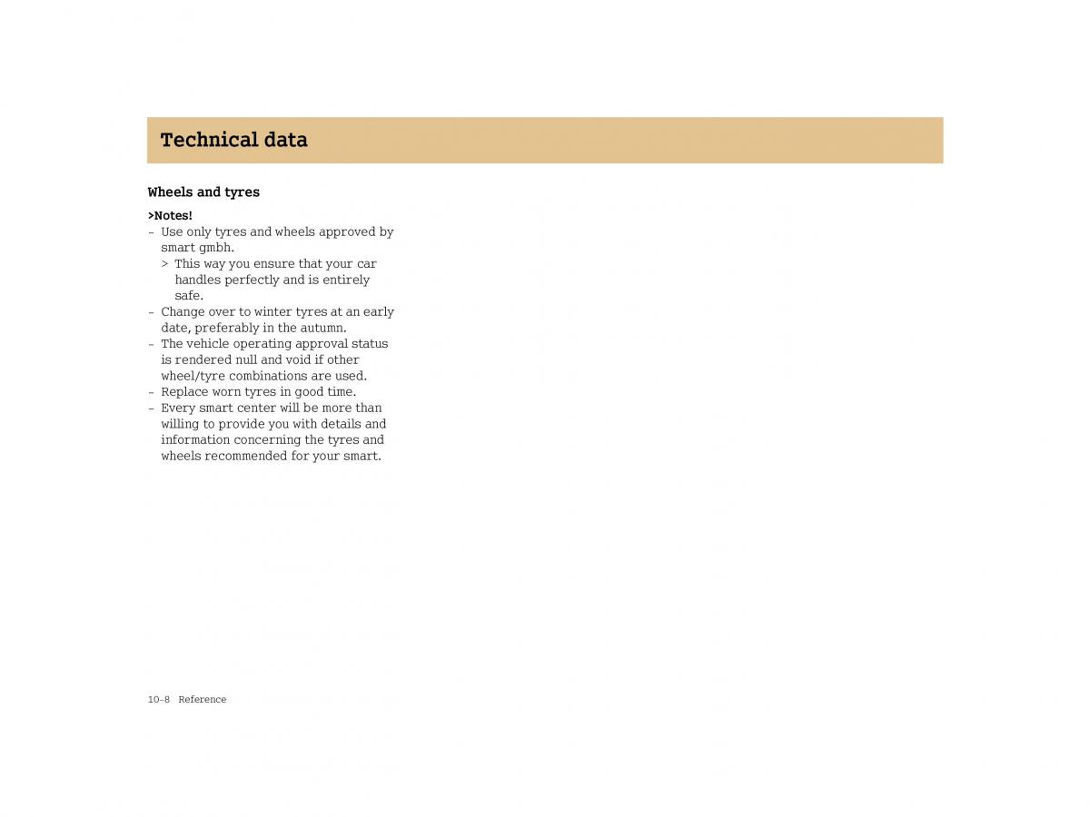 Smart Forfour I 1 owners manual / page 252