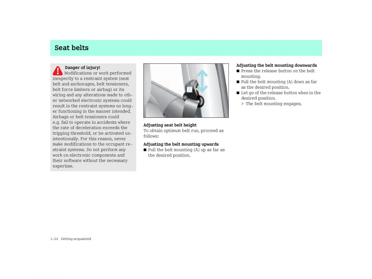 Smart Forfour I 1 owners manual / page 32