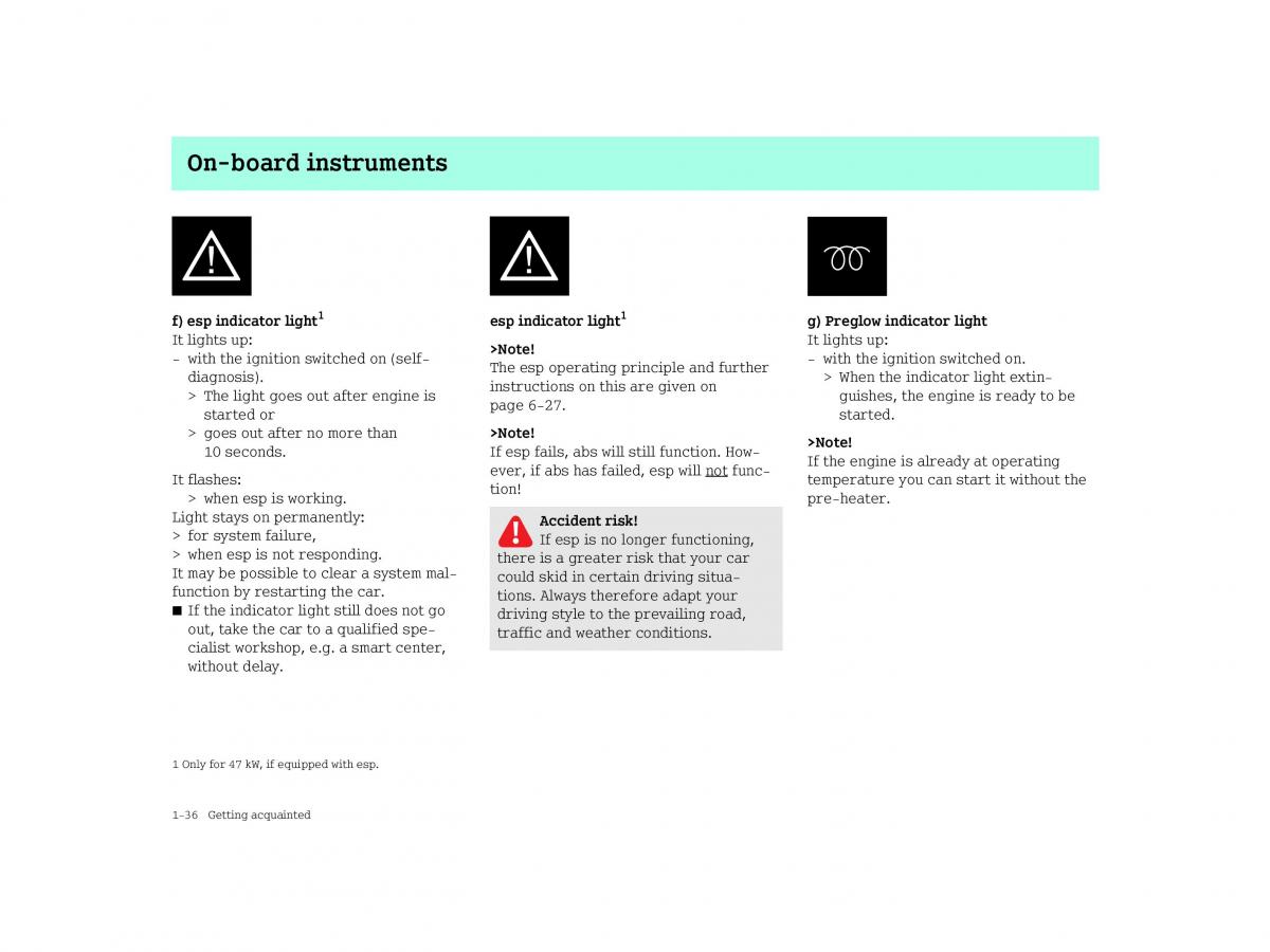 Smart Forfour I 1 owners manual / page 44