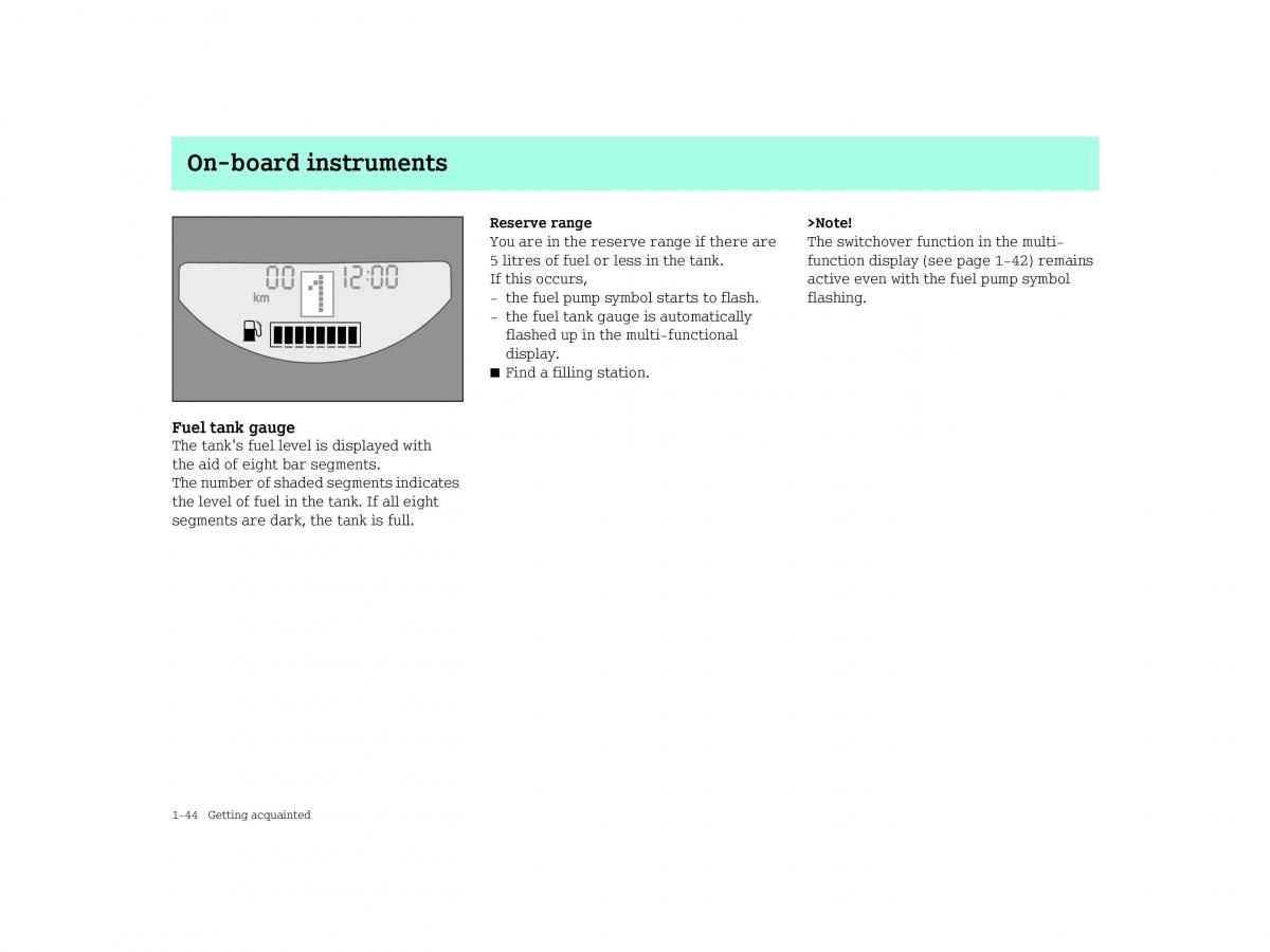 Smart Forfour I 1 owners manual / page 52