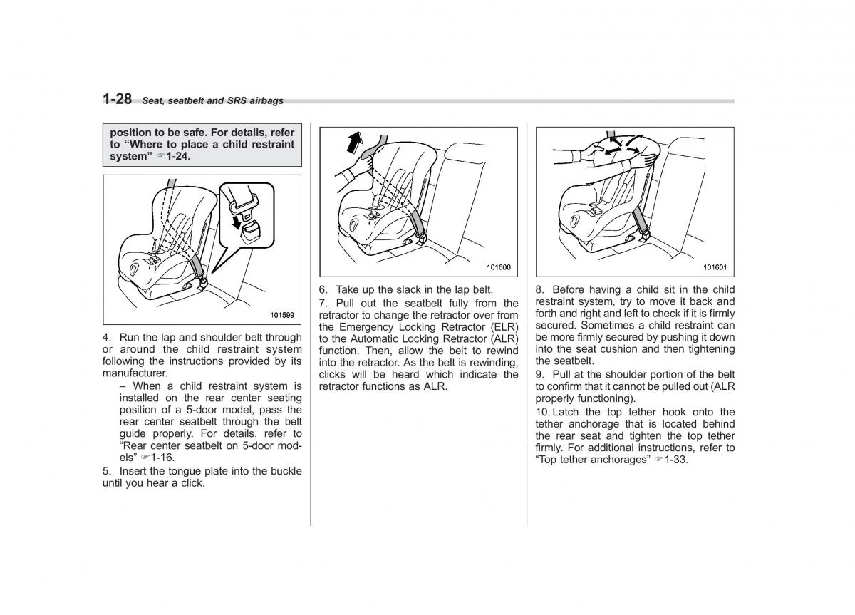 Subaru Impreza IV 4 owners manual / page 55