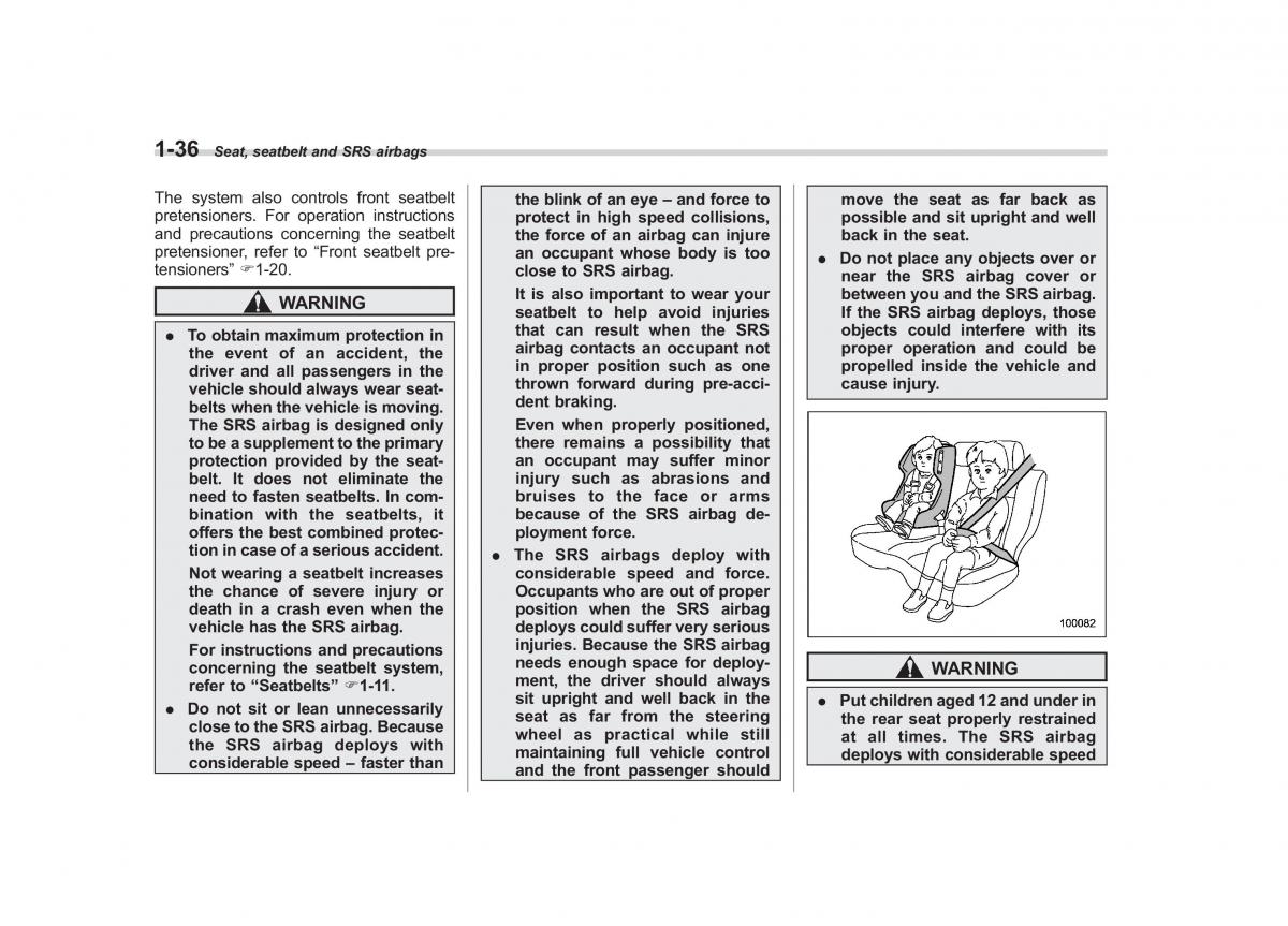 Subaru Impreza IV 4 owners manual / page 63