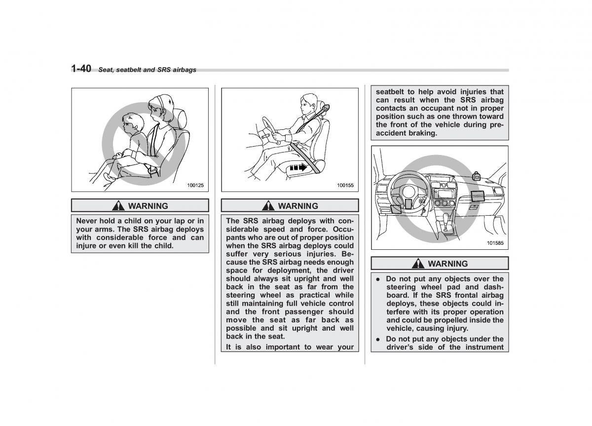 Subaru Impreza IV 4 owners manual / page 67