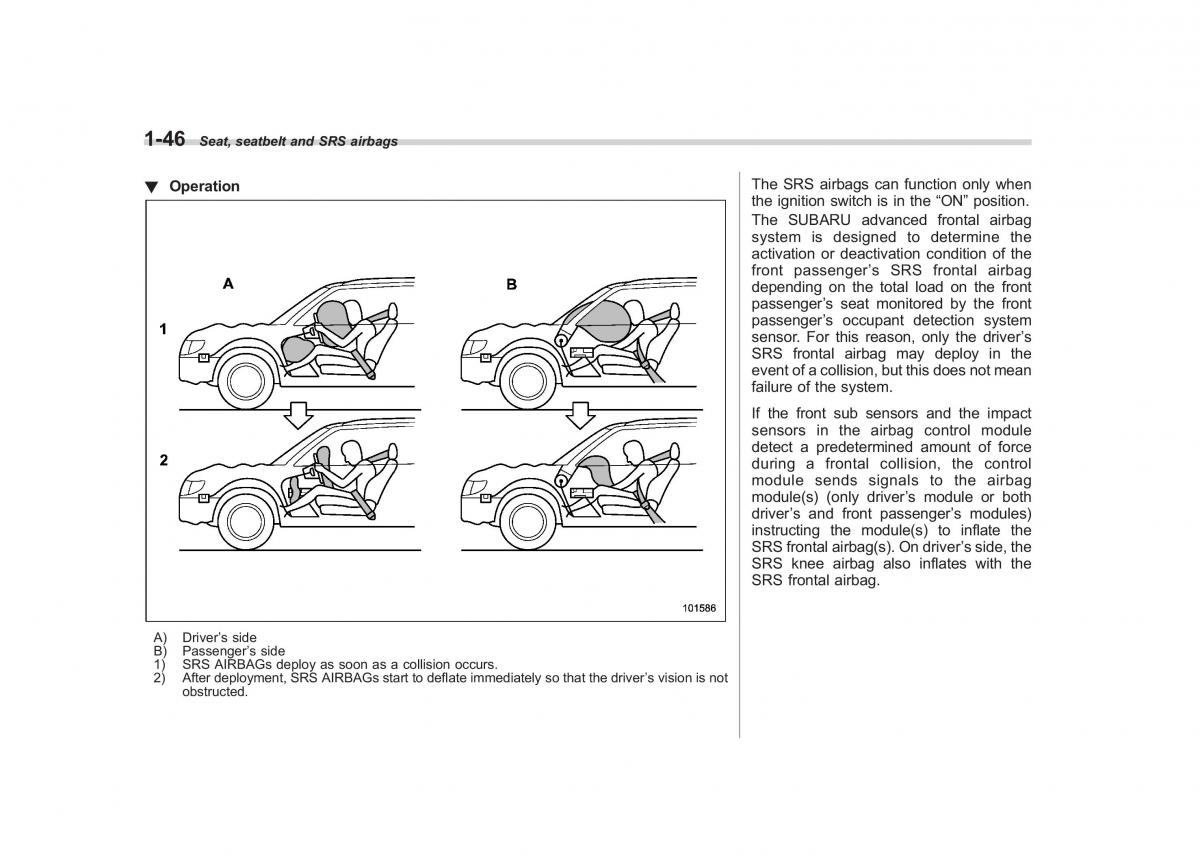 Subaru Impreza IV 4 owners manual / page 73