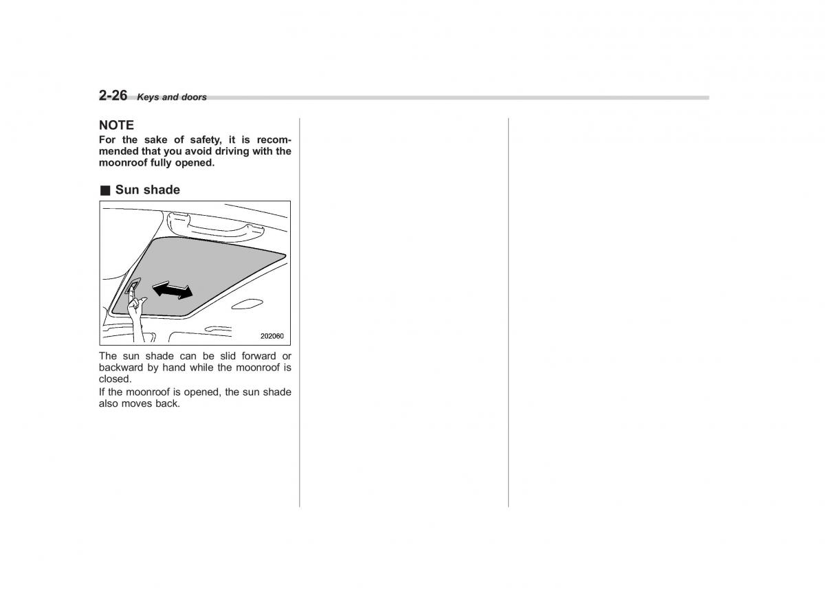 Subaru Impreza IV 4 owners manual / page 113