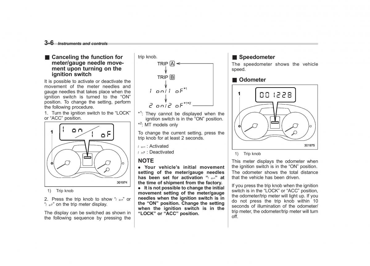 Subaru Impreza IV 4 owners manual / page 119