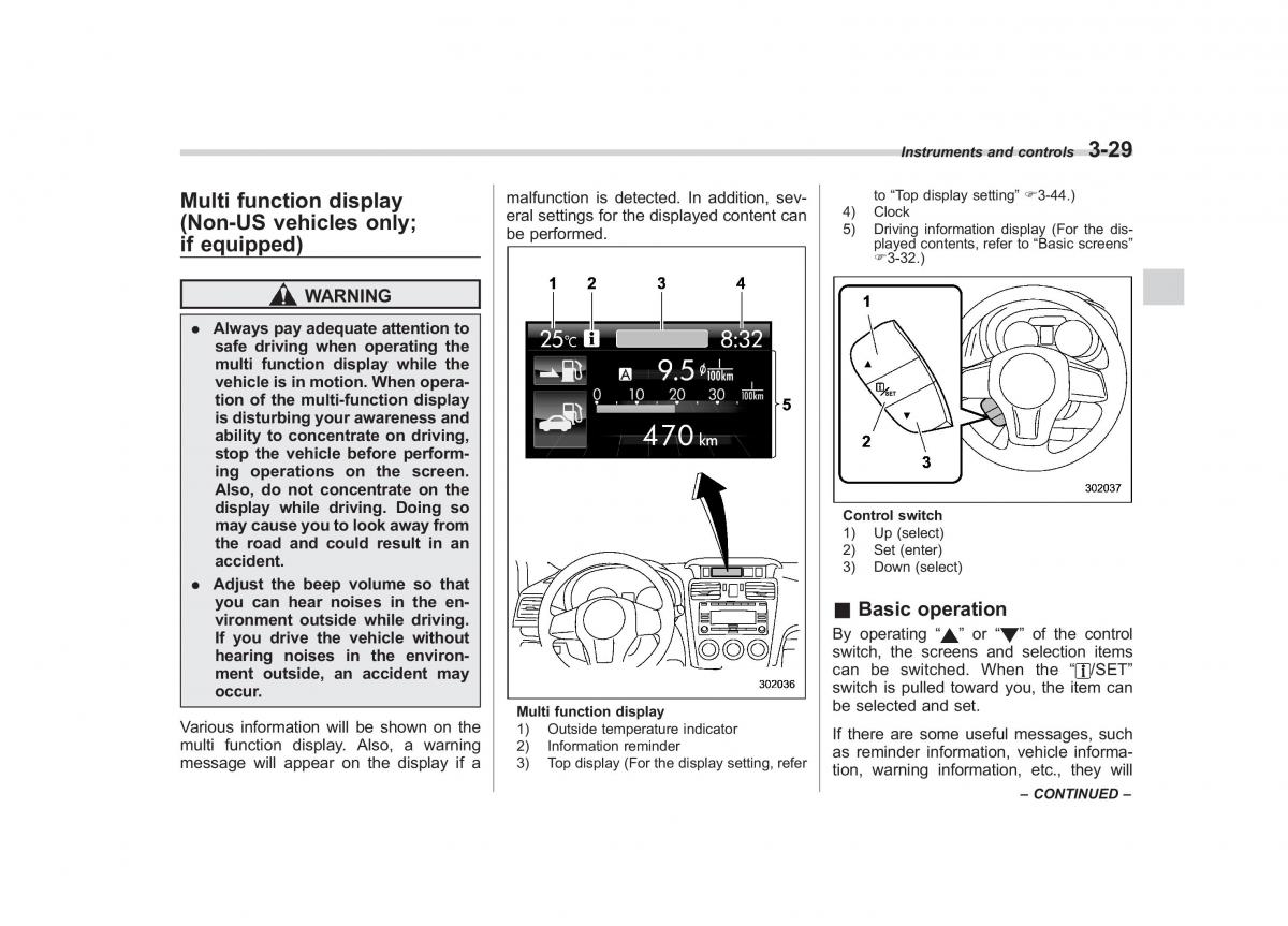 Subaru Impreza IV 4 owners manual / page 142