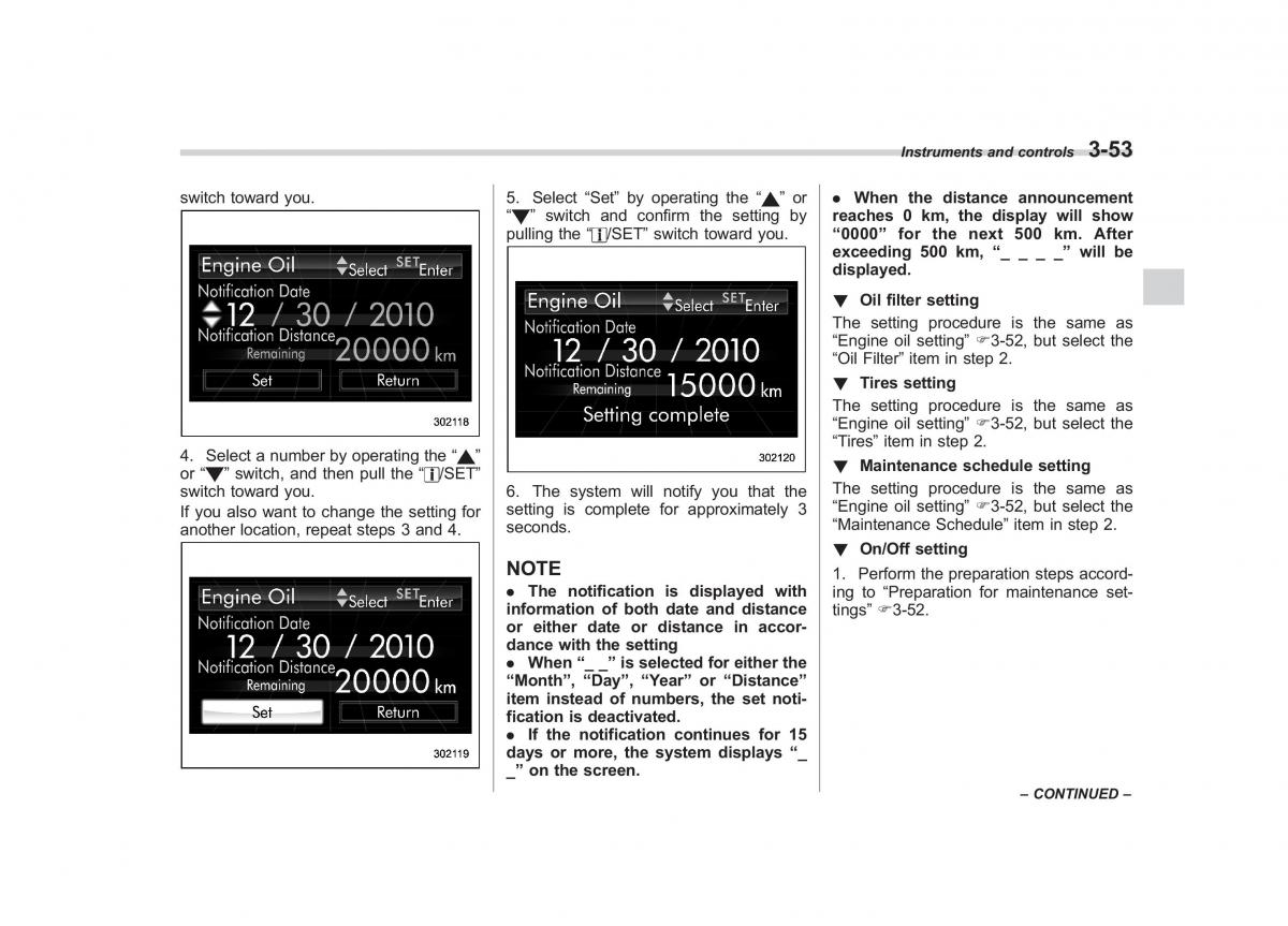 Subaru Impreza IV 4 owners manual / page 166