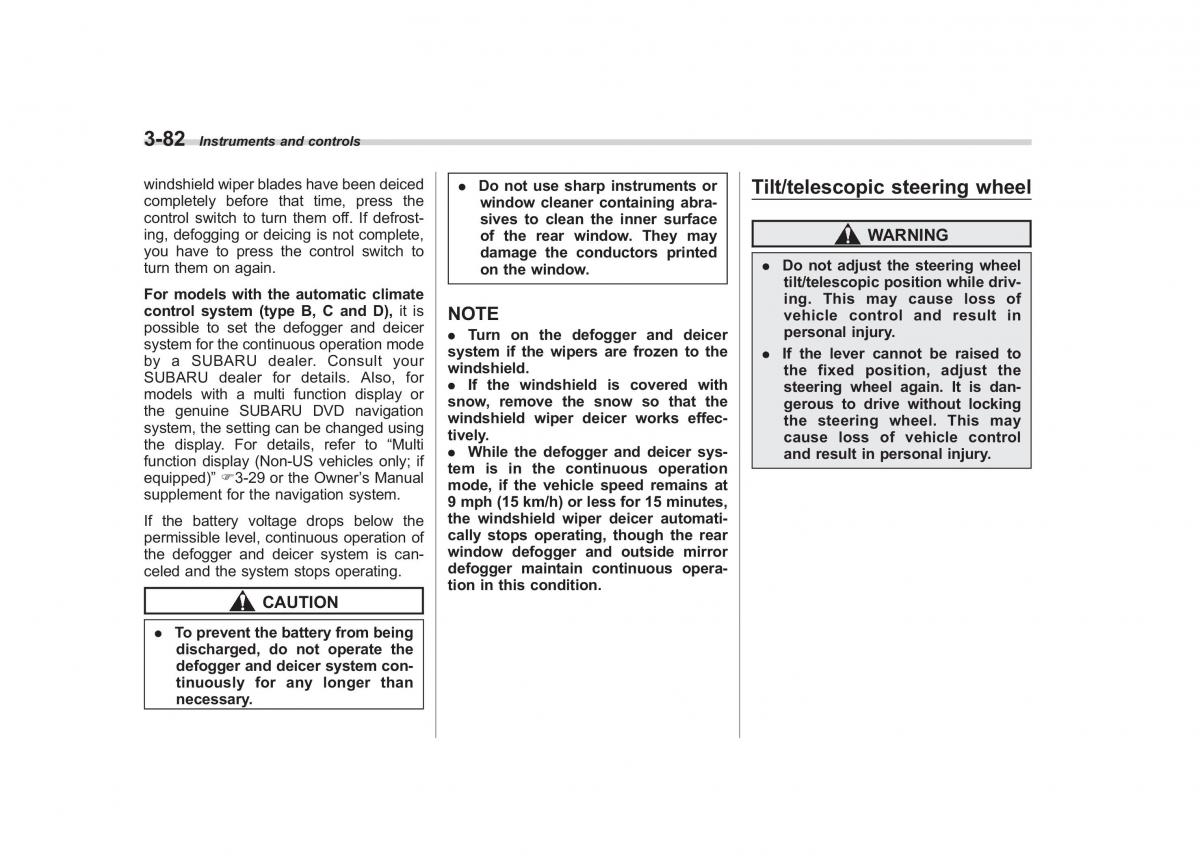 Subaru Impreza IV 4 owners manual / page 195