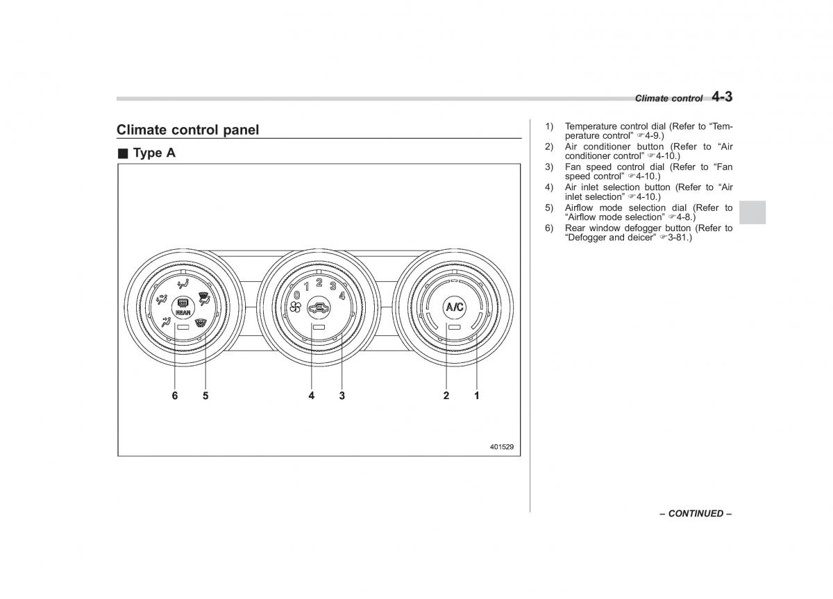 Subaru Impreza IV 4 owners manual / page 200