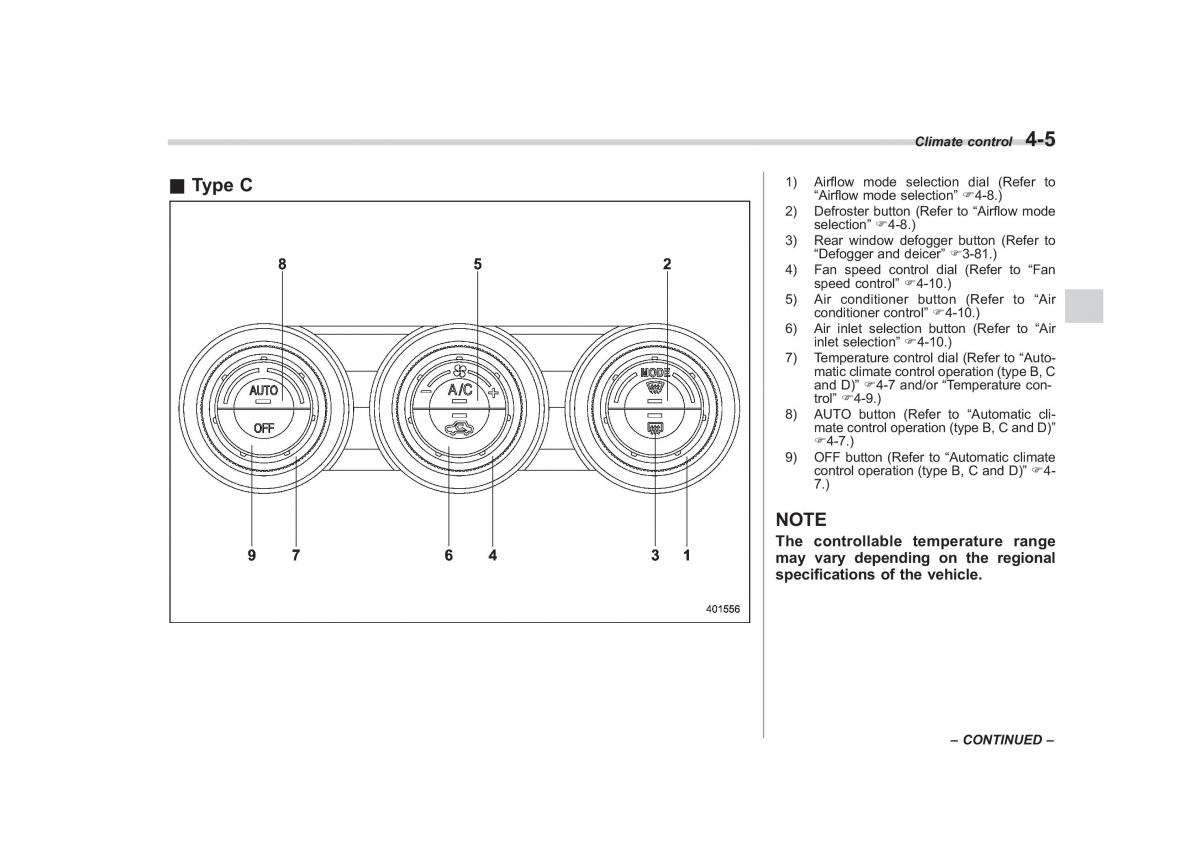 Subaru Impreza IV 4 owners manual / page 202