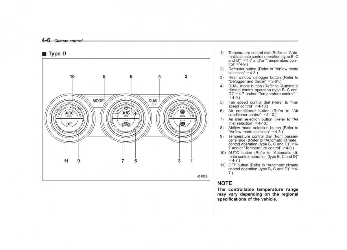 Subaru Impreza IV 4 owners manual / page 203