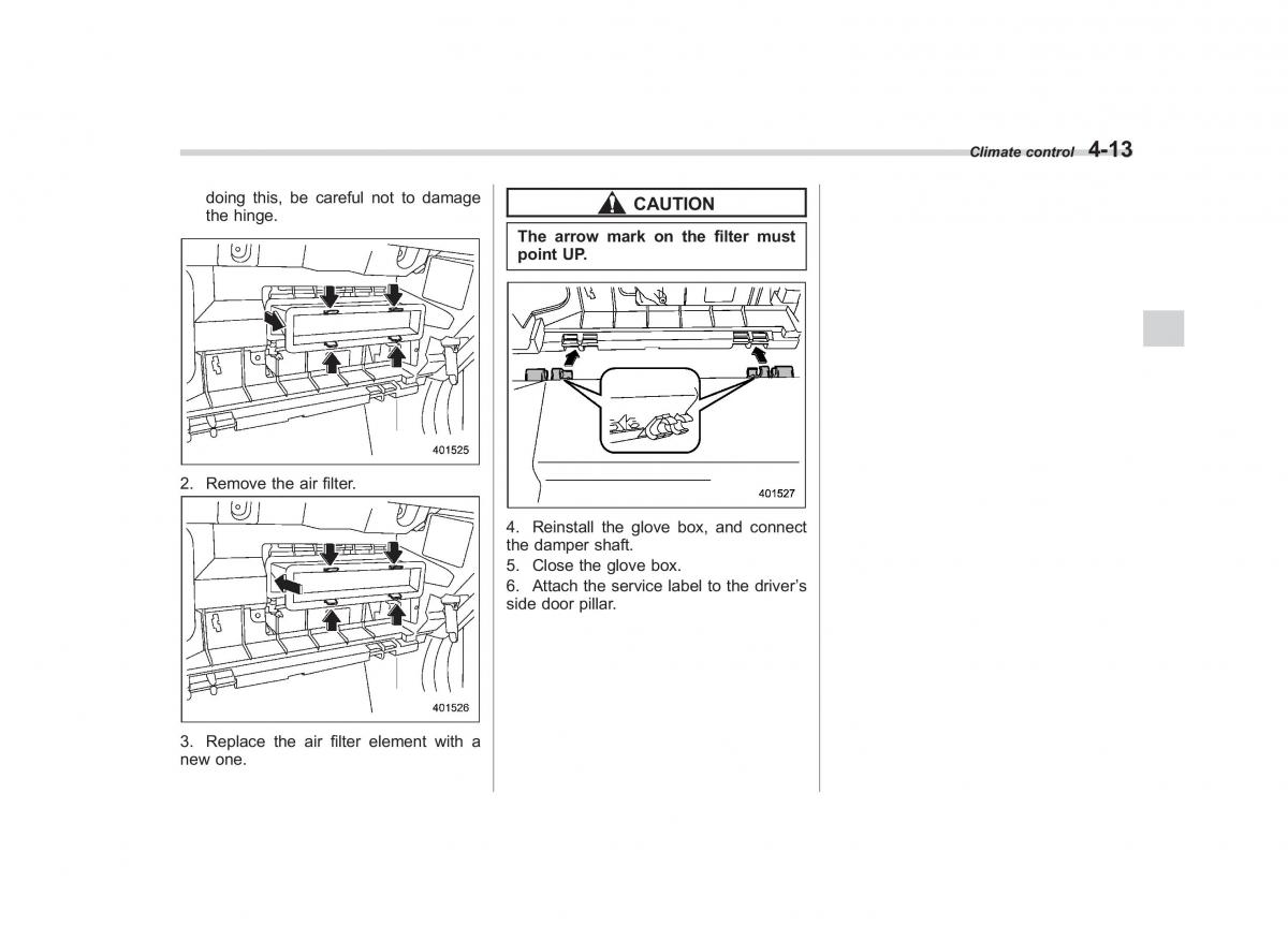 Subaru Impreza IV 4 owners manual / page 210