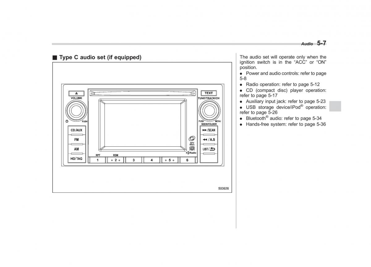 Subaru Impreza IV 4 owners manual / page 218