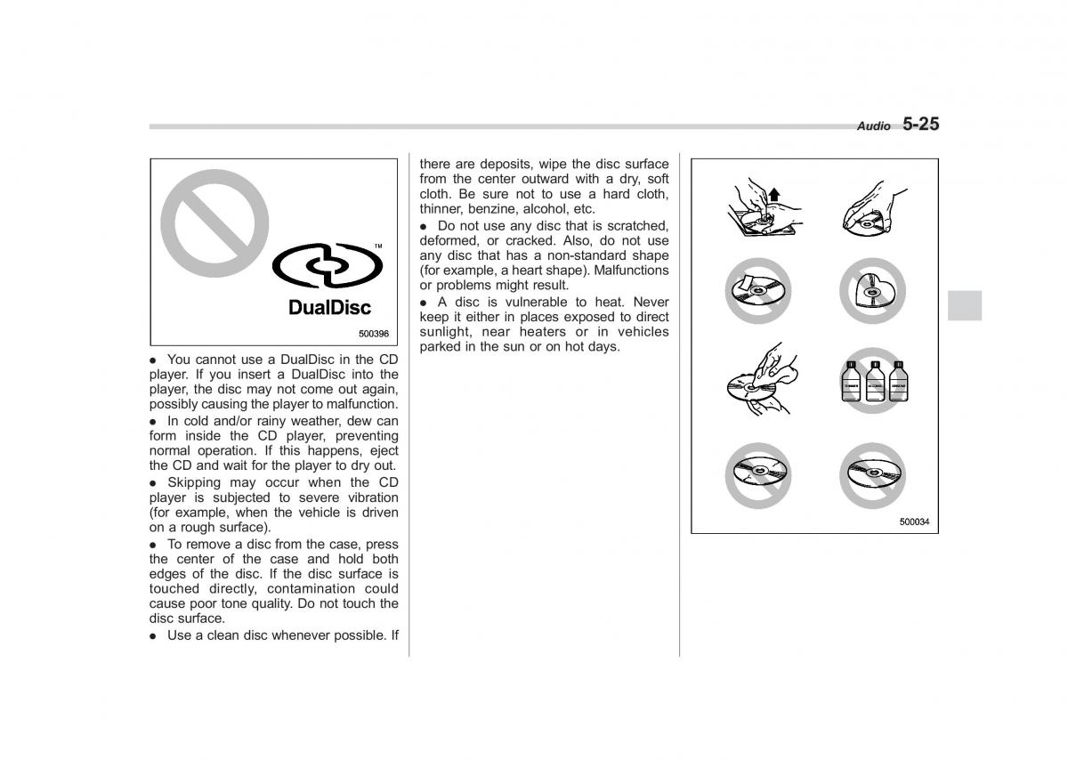 Subaru Impreza IV 4 owners manual / page 236