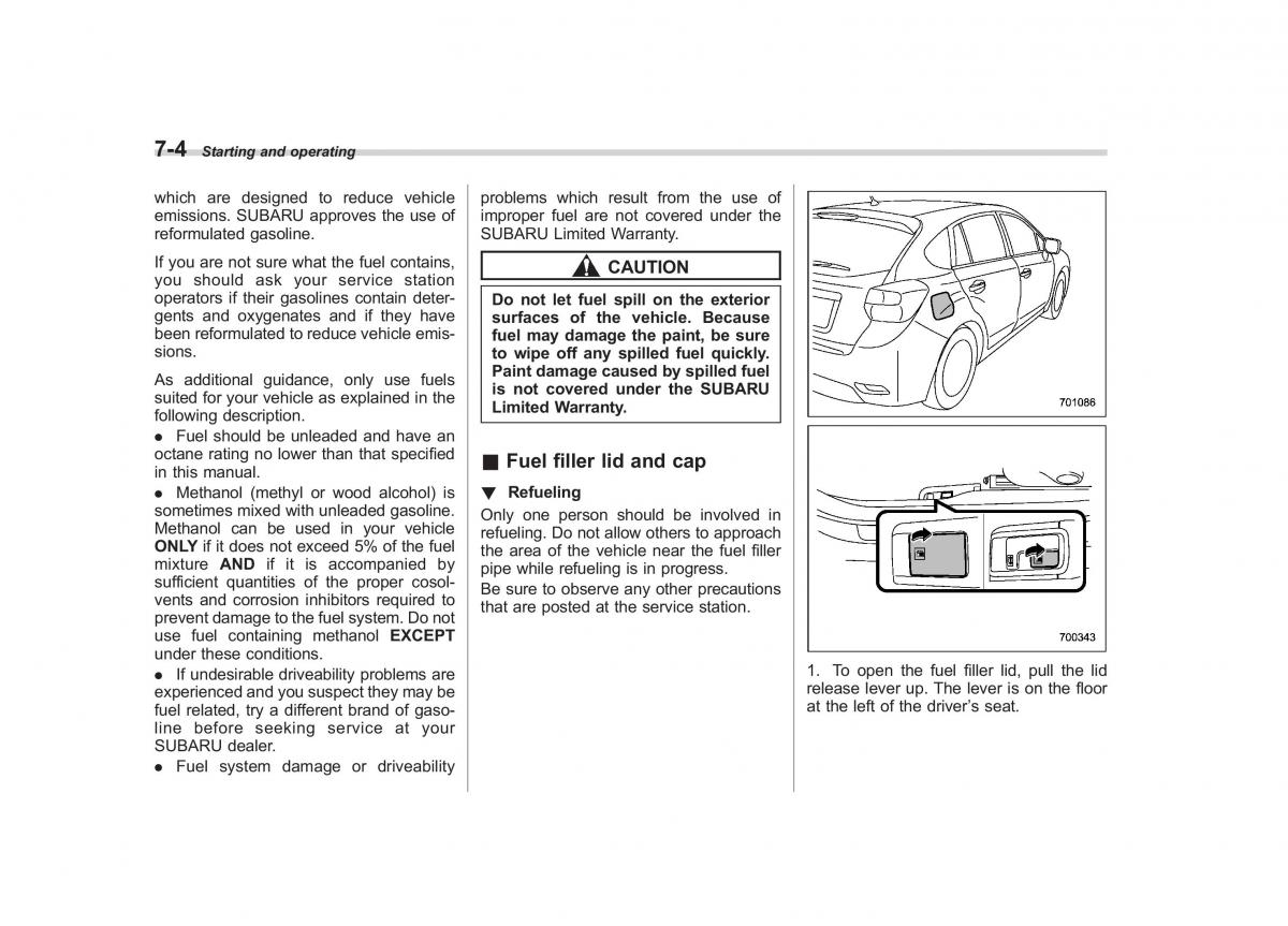 Subaru Impreza IV 4 owners manual / page 279