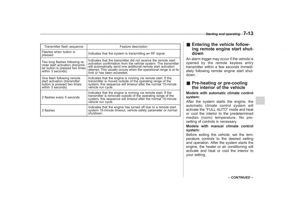 Subaru Impreza IV 4 owners manual / page 288