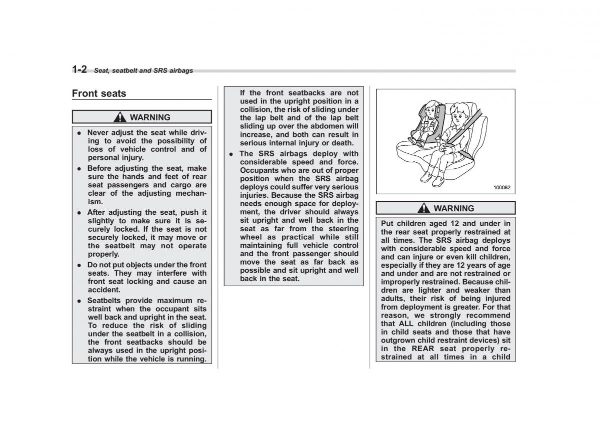 Subaru Impreza IV 4 owners manual / page 29