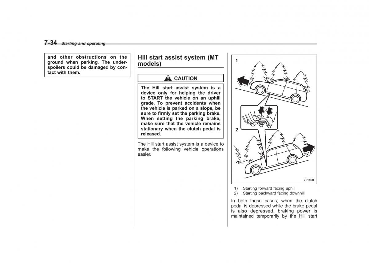 Subaru Impreza IV 4 owners manual / page 309