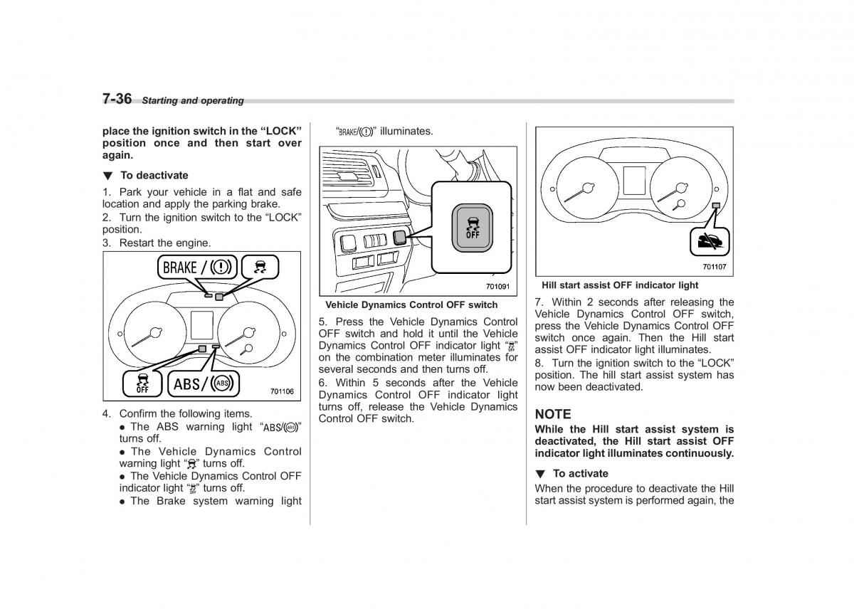 Subaru Impreza IV 4 owners manual / page 311