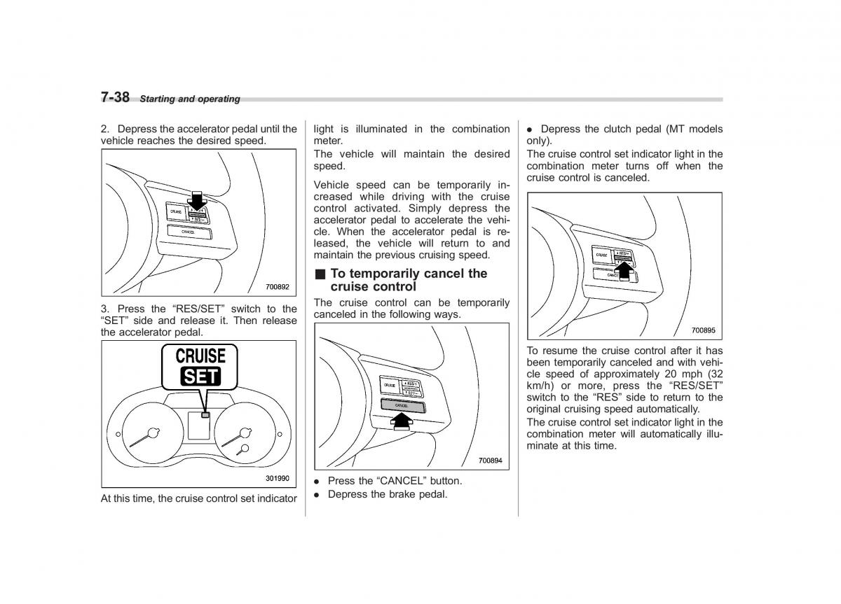 Subaru Impreza IV 4 owners manual / page 313