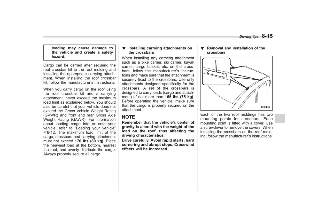 Subaru Impreza IV 4 owners manual / page 330