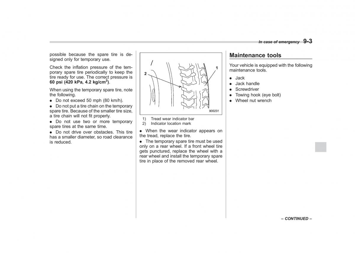 Subaru Impreza IV 4 owners manual / page 334