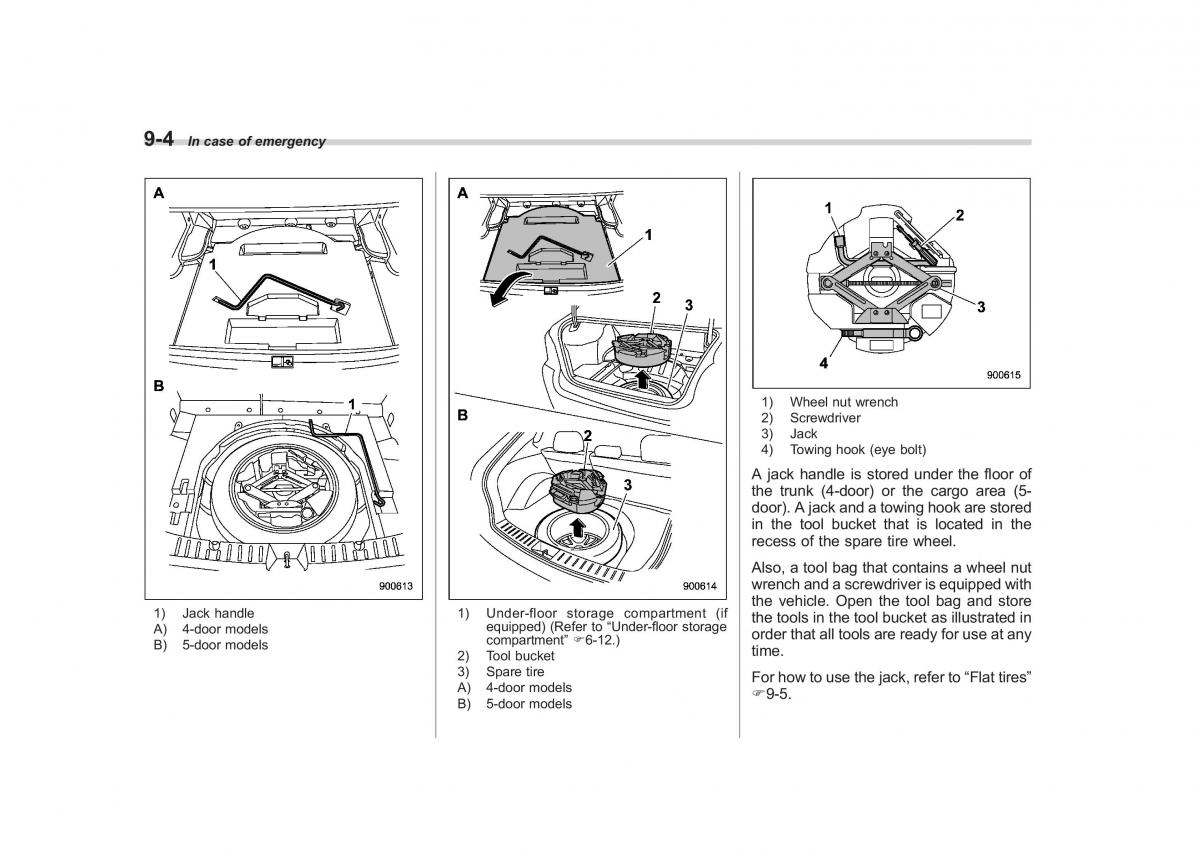 Subaru Impreza IV 4 owners manual / page 335