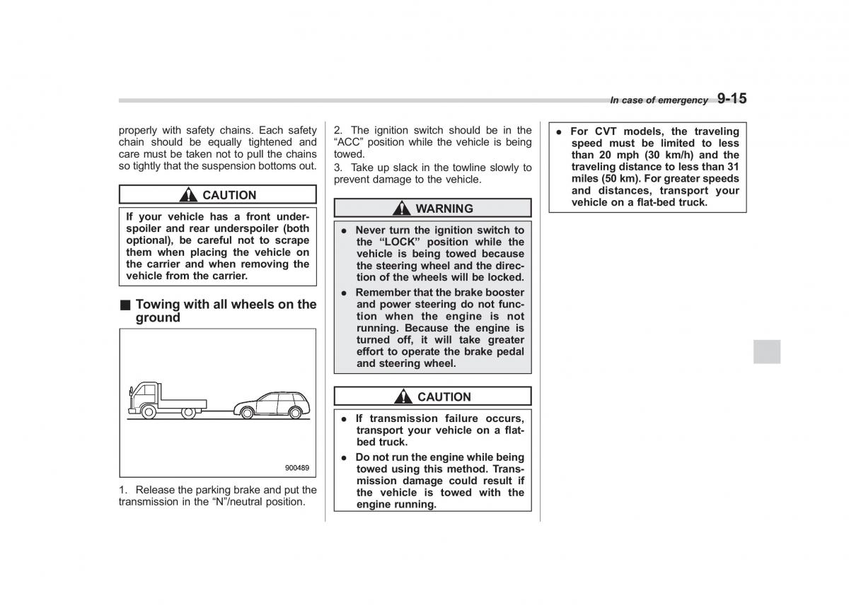 Subaru Impreza IV 4 owners manual / page 346