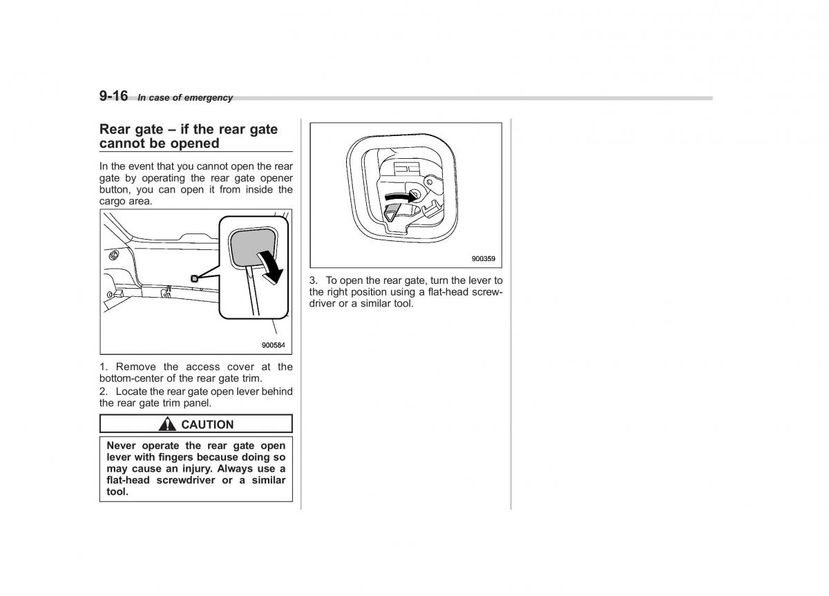 Subaru Impreza IV 4 owners manual / page 347